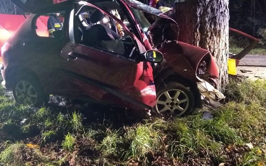 Śmiertelny wypadek w Kielnie. Nie żyje 29-letni kierowca| ZDJĘCIA