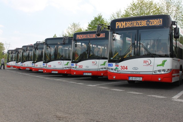 PKM Jastrzębie-Zdrój zaprezentował nowe autobusy marki Solaris, które będą jeździć od 1 maja