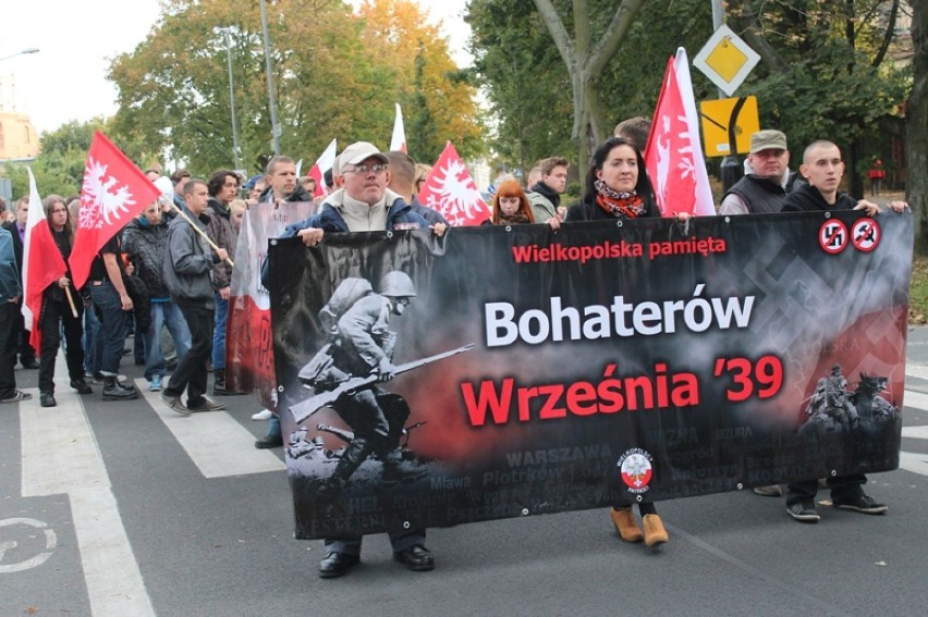 Marsz Pamięci Bohaterów Września 1939 przeszedł ulicami Poznania