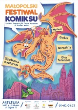 Małopolski Festiwal Komiksu w Artetece Wojewódzkiej Biblioteki Publicznej w Krakowie 1 i 2 kwietnia 