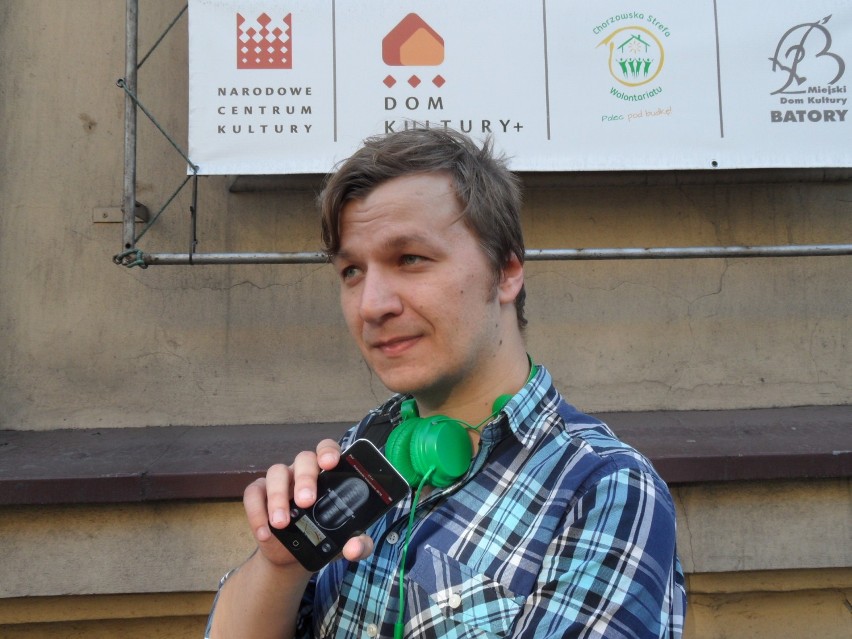 Sebastian Pypłacz przygotuje audio pocztówkę z Chorzowa