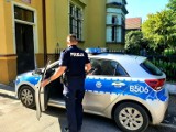 Policja Ząbkowice Śląskie: Wielbiciel rzutów kamieniem w szybę samochodu i krew na ulicy