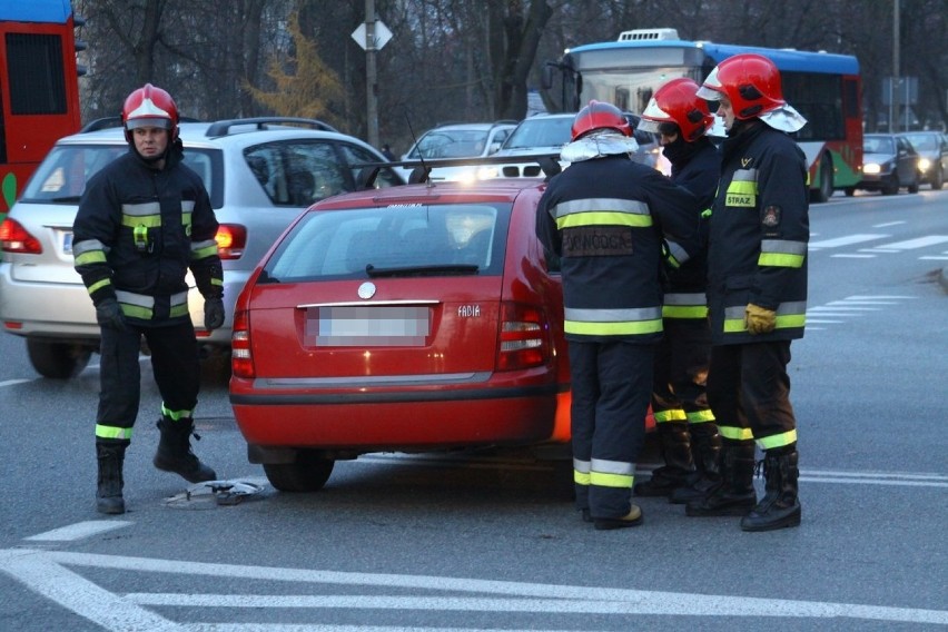 Puławy: Stłuczka na skrzyżowaniu Wojska Polskiego i...