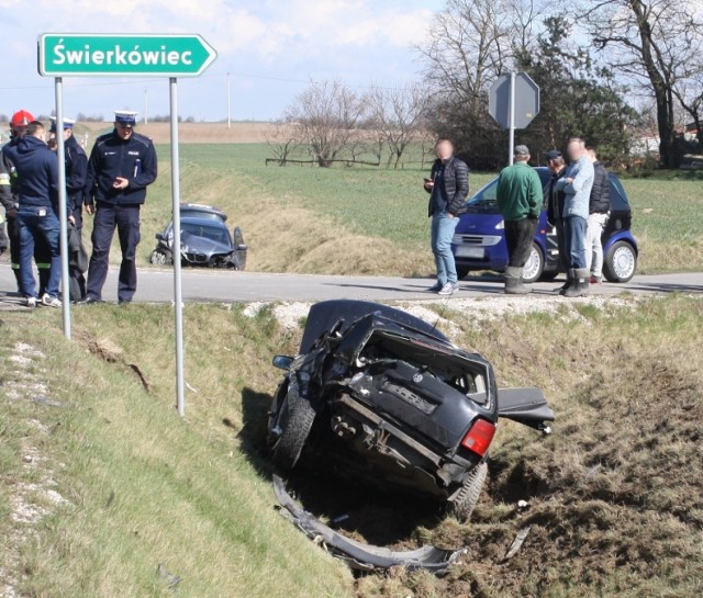 Wypadek na obwodnicy Mogilna