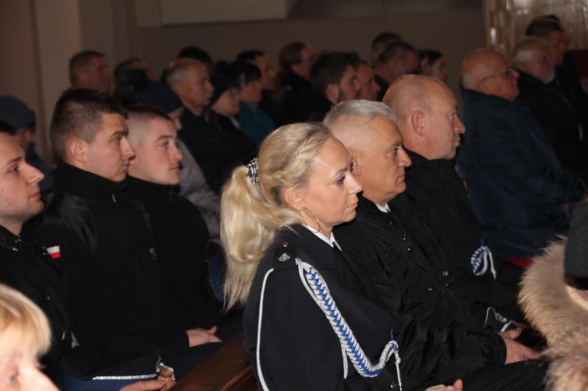 Świąteczne spotkanie strażaków z powiatu wolsztyńskiego