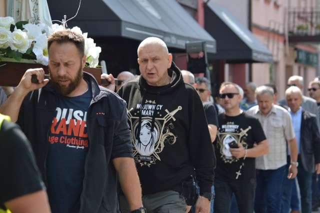 Męski Różaniec na ulicach Bełchatowa organizują Wojownicy Maryi Bełchatów