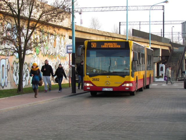 Dzięki MMŁódź na linii 50, kursującej z dworca Łódź Kaliska do ...