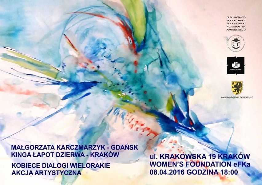 Kraków. Wystawa "Kobiece dialogi wielorakie" w galerii Fundacji eFka [ZDJĘCIA]