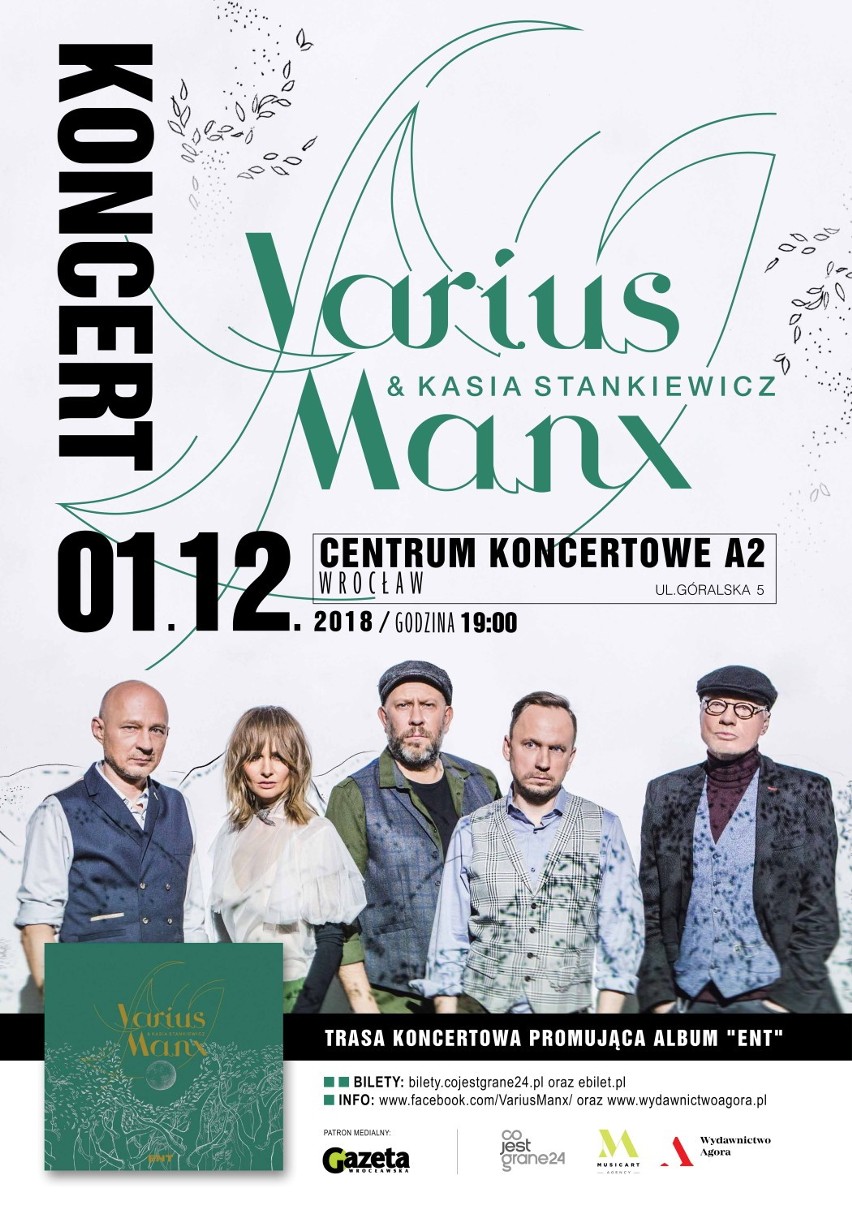 Varius Manx i Kasia Stankiewicz po premierze płyty "ENT”