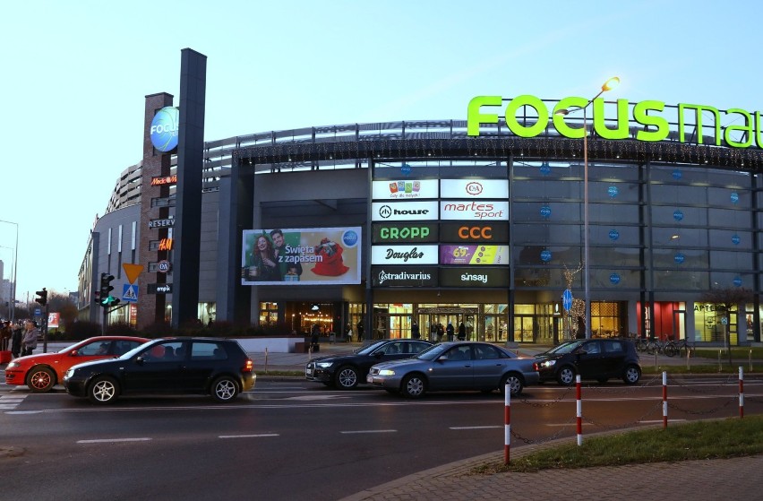 Mikołajki w centrum handlowym Focus Mall w Piotrkowie