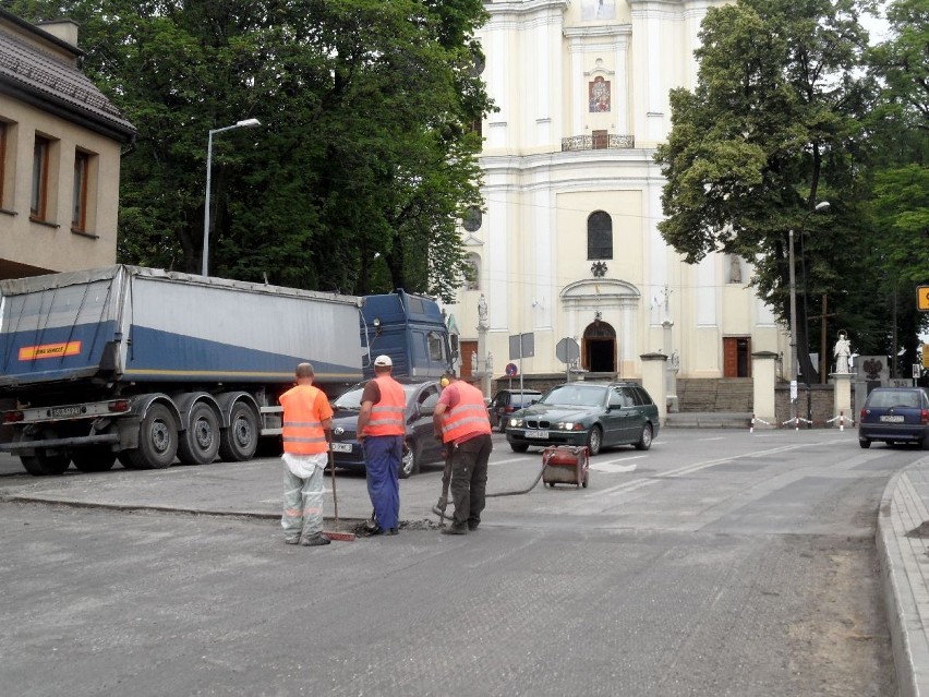 Wodzisław: droga na Pszów w remoncie [ZDJĘCIA]