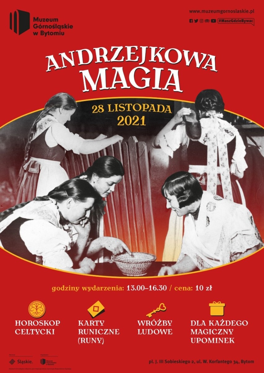 "Andrzejkowa magia" w Muzeum Górnośląskim w Bytomiu. Co...