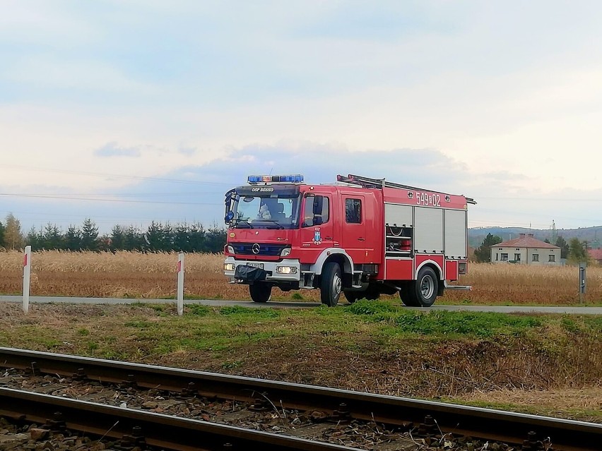 Miejsce trzecie OSP Besko - 62 interwencje.