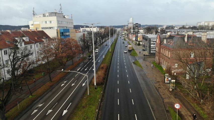 Na al. Grunwaldzkiej między Zaspą a Przymorzem powstanie nowa droga rowerowa 