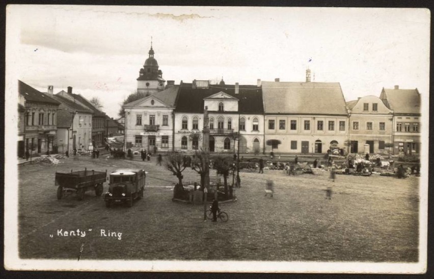 Kęcki Rynek w czasie okupacji niemieckiej