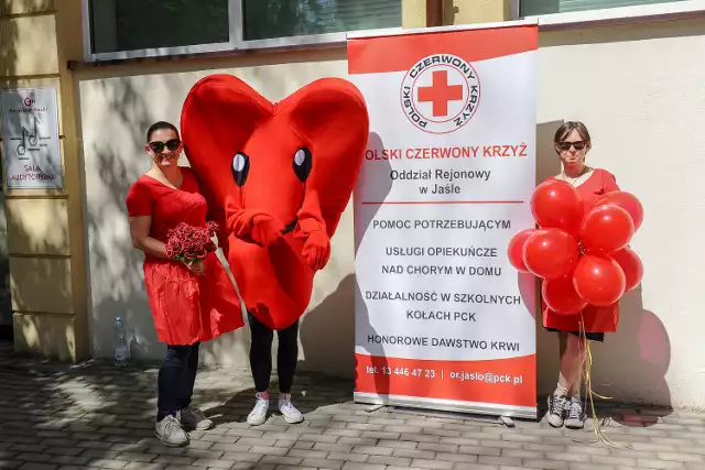 Obchody 105-lecia Polskiego Czerwonego Krzyża w Jaśle