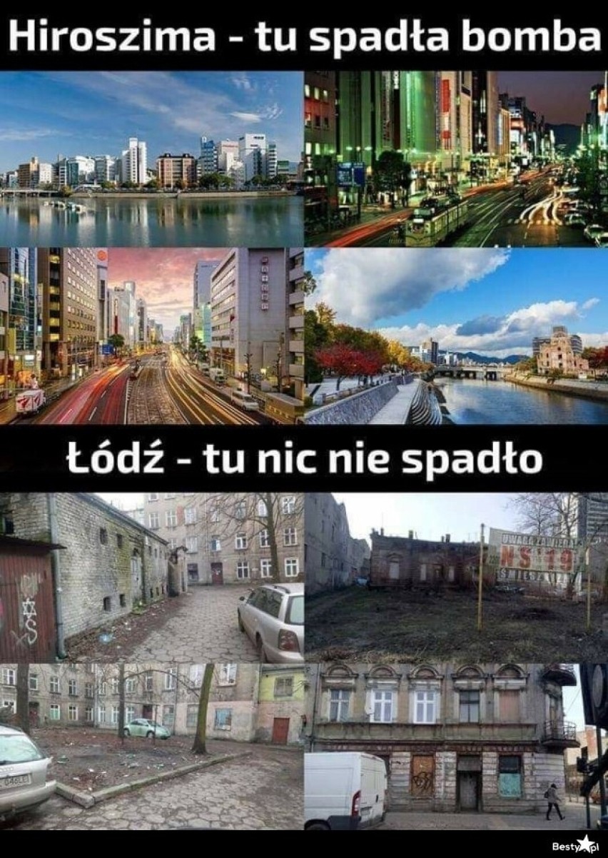 Najlepsze memy Łódzkiego. Tak śmieją się z siebie w Łodzi, Sieradzu, Piotrkowie, Skierniewicach i Tomaszowie