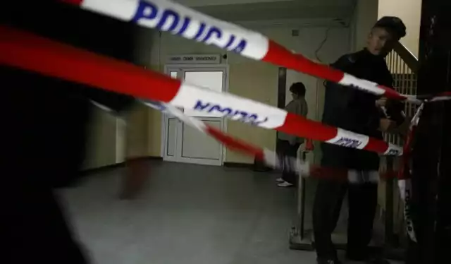 Policjant zastrzelił się w swoim pokoju w komendzie policji w Piotrkowie