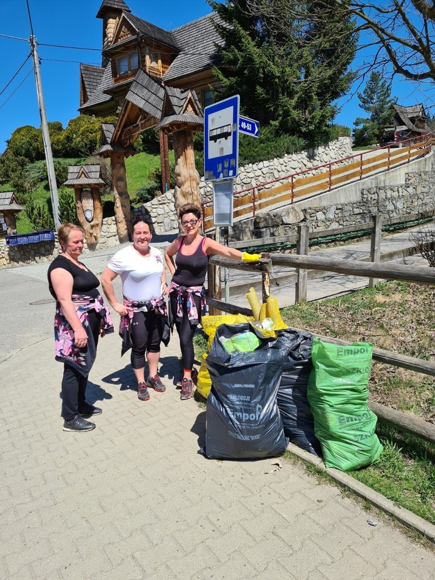 Sprzątanie Podhale. Sukces akcji parku narodowego. Zebrali aż 900 worków śmieci 