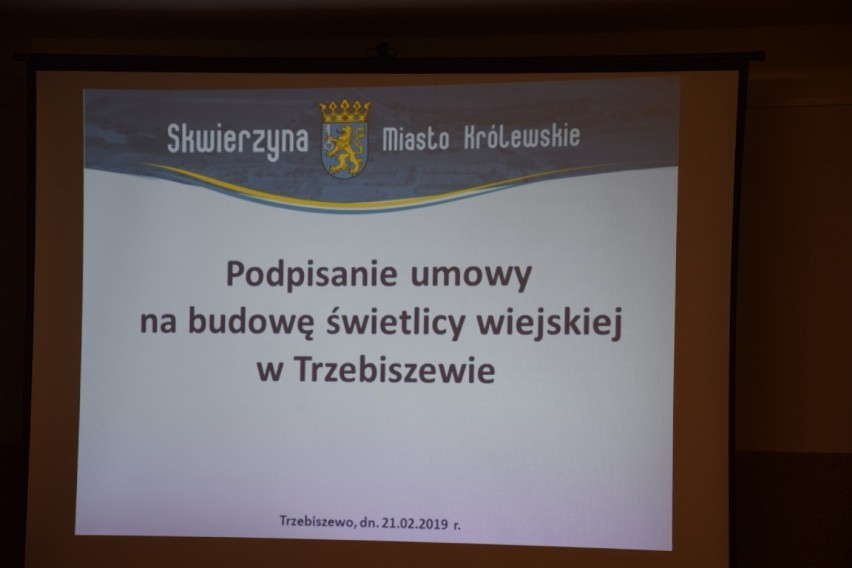 Tak rosła świetlica w Trzebiszewie