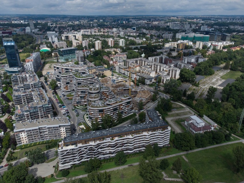 Lewy górny róg - Błękitek i akademik Student Depot. Na prawo...