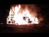 Łętowo: Groźny pożar - film wideo internauty