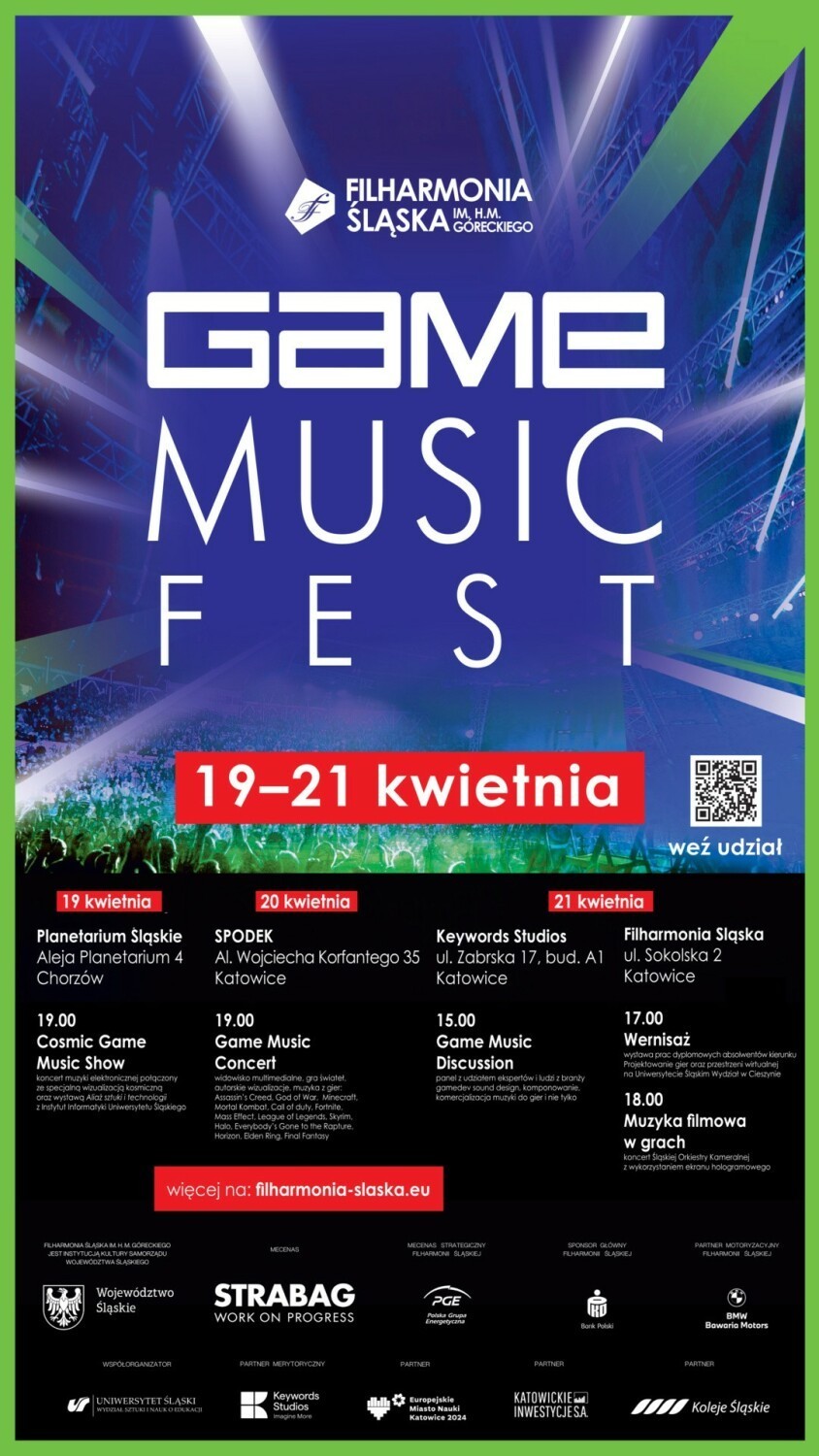 Game Music Fest 2024: trzy dni pełne pasji, muzyki i inspiracji!