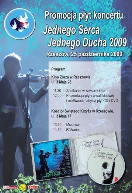 Promocja płyty z koncertu 2009