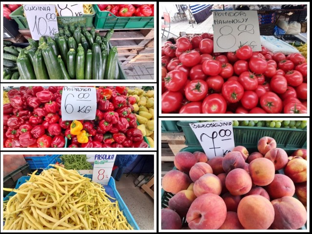 Na kieleckich bazarach we wtorek, 27 września był ogromny wybór świeżych owoców i warzyw. Na straganach nie brakowało słodkich winogron i brzoskwiń, soczystych pomidorów i świeżych ogórków i cukinii. Zobacz na kolejnych slajdach ile kosztowały>>>>