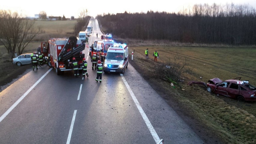 wypadek w Miłobądzu