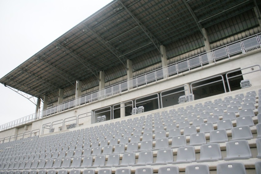 Stadion w Kaliszu czeka na odbiór techniczny