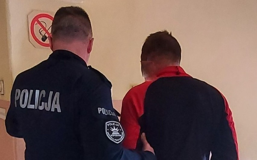 53-latek z gminy Strzelce Wielkie w rękach policji. Był poszukiwany do odbycia kary więzienia