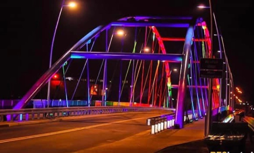 Różowy głogowski most na Odrze będzie nocą podświetlony?