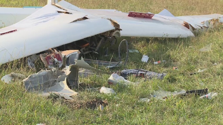 Pilot w stanie ciężkim trafił do szpitala