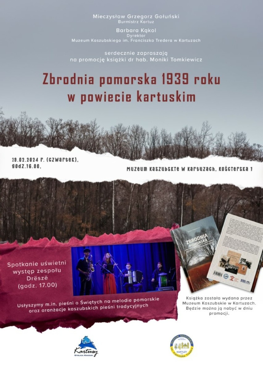 29 lutego w Muzeum Kaszubskim odbędzie się promocja książki...