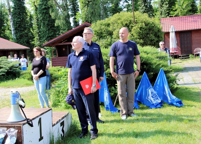 Żeglujący policjanci walczą o puchar komendanta