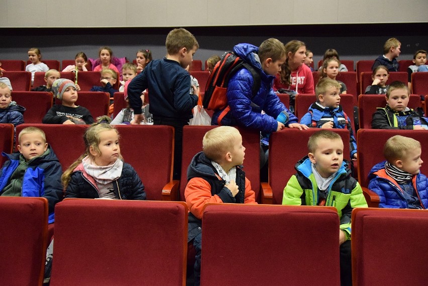 Przedszkolaki z Bukowca podczas wycieczki do Międzyrzecza