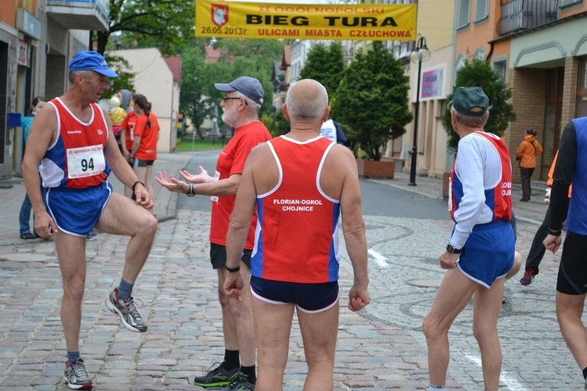 Bieg Tura w Człuchowie 2013 r