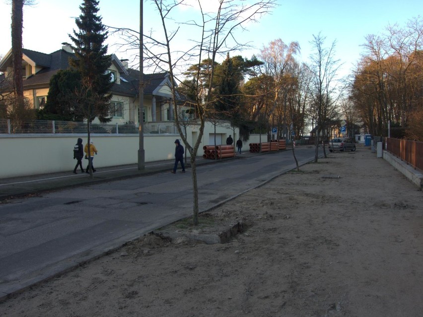 Remont ulic Mickiewicza i Leśnej w Ustce [zdjęcia]        
