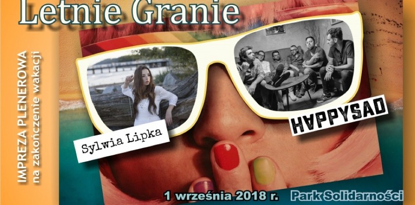 Letnie Granie Radomsko 2018. Happysad, Sylwia Lipka i belgijka na zakończenie wakacji