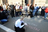 Protest w Poznaniu przeciwko odwołaniu koncertu Behemotha [ZDJĘCIA]