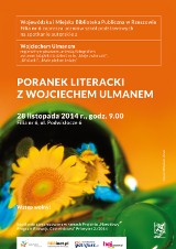 „Poranek literacki z Wojciechem Ulmanem” w WiMBP w Rzeszowie