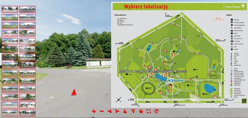 Wirtualny spacer po Parku Śląskim jest już dostępny.