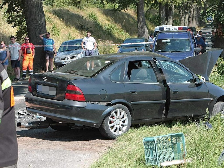 Wypadek w Zakrzewie w powiecie grudziądzkim