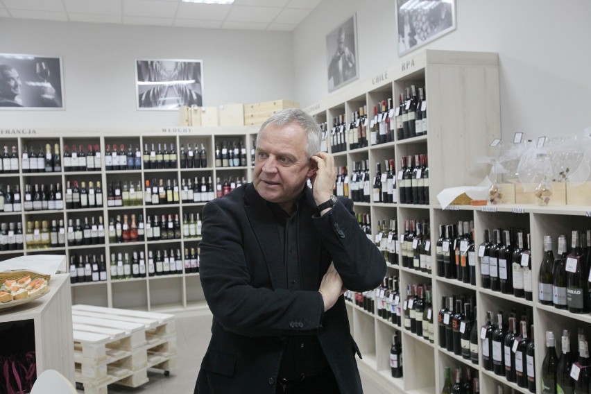 Marek Kondrat w Łodzi. Oficjalne otwarcie sklepu z winami w Off Piotrkowska [ZDJĘCIA]