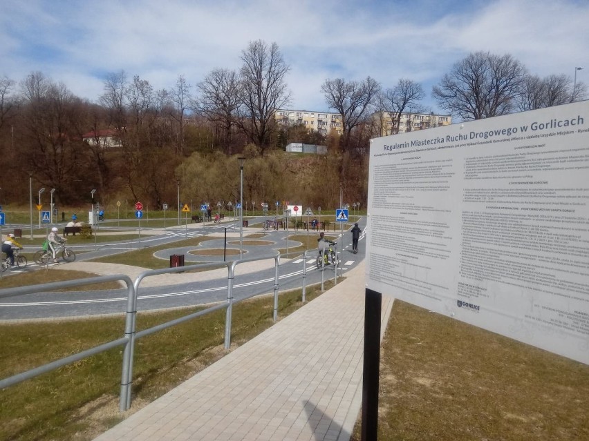 Miasteczko rowerowe w Gorlicach zostało oficjalnie otwarte...