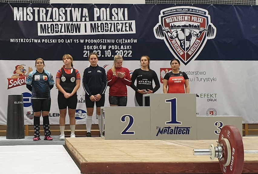 UKS Atleta Ostrołęka startował w Mistrzostwach Polski Młodziczek i Młodzików w Sokołowie Podlaskim. 20-23.10.2022