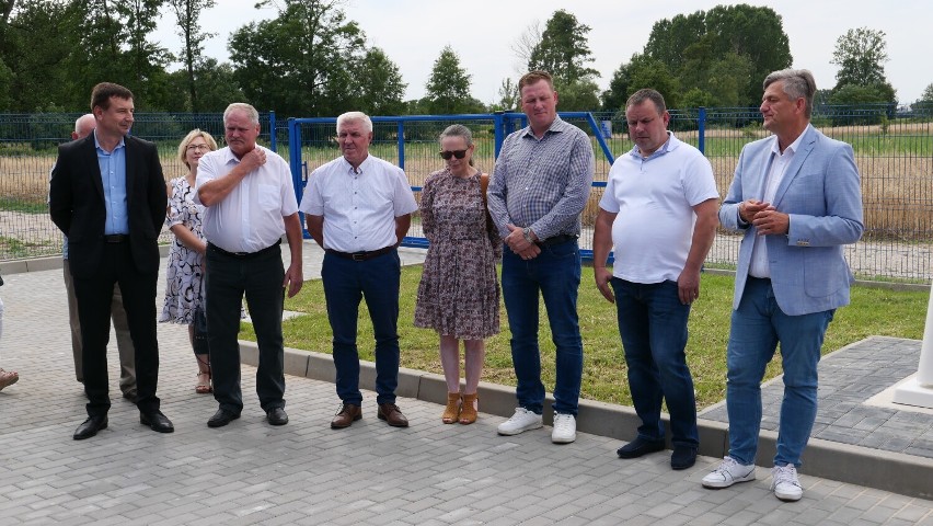 Stacja uzdatniania wody w Górze Bałdrzychowskiej w gminie Poddębice zmodernizowana i oddana do użytku ZDJĘCIA