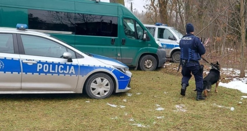 Mundurowi przesłuchiwali świadków, zabezpieczali miejsce...