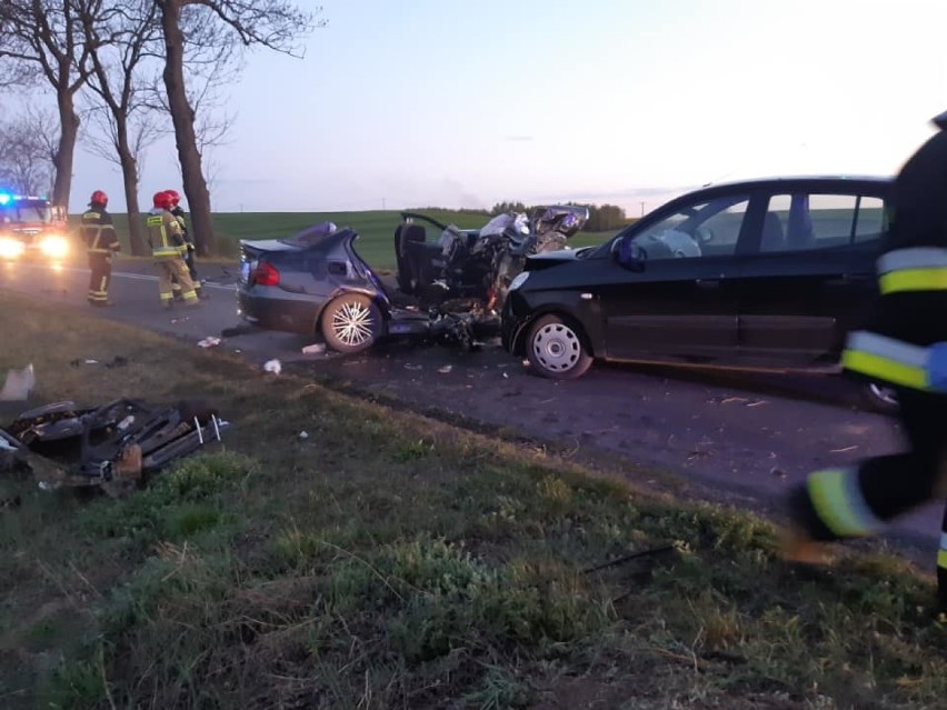 Gmina Kiszkowo: groźny wypadek w Węgorzewie. Cztery osoby są...